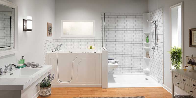 Roll-In Showers